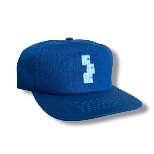 ROYAL BLUE 5 PANEL SNAPBACK HAT